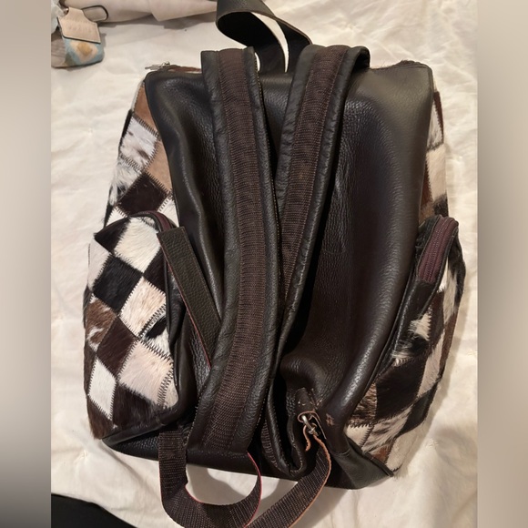 Patchwork Leather Backpack - Picture 2 of 2